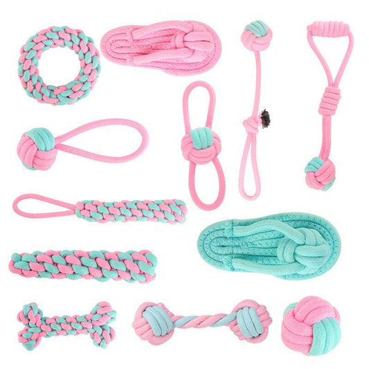 Pet Cotton Knot Toys. - linilee