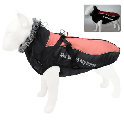 Clothes Warm Reflective. Thickened Dog Jackets - linilee