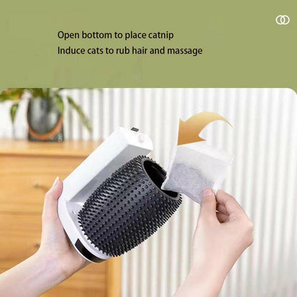 Intelligent Automatic Cat Brush. - linilee