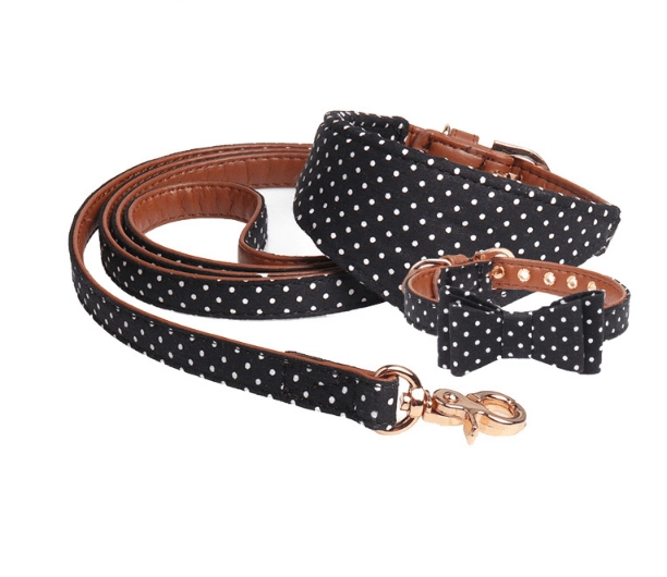 Dog Leash Cute Bow Collar. - linilee