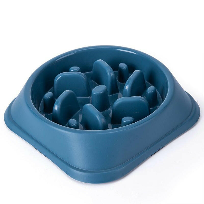 Dog Bowl Pet Slow Food Bowl Anti-Overturning. - linilee