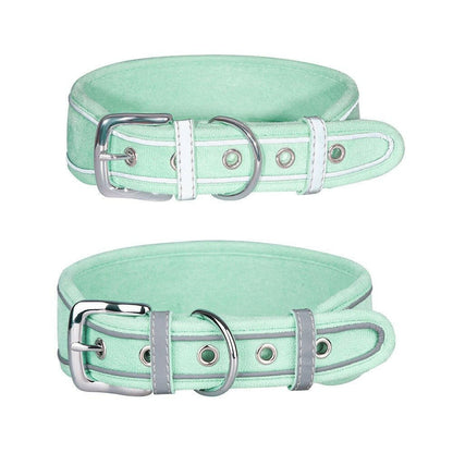 Reflective Dog Collar Shiny Rhinestone. - linilee