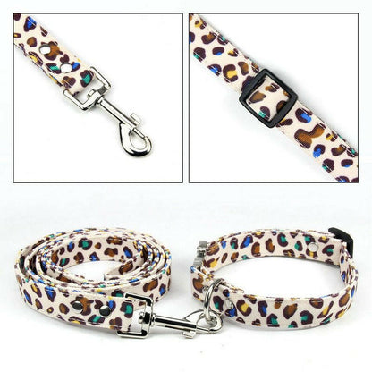 Set Metal Buckle Customizable Dog Collar - linilee