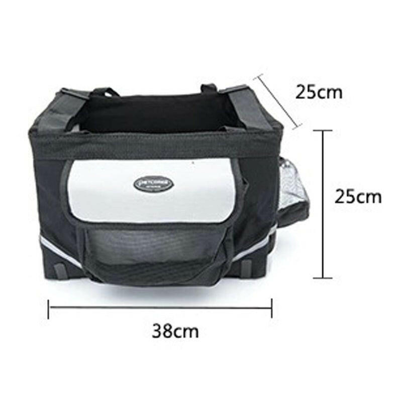 dog bicycle carrier bag basket. - linilee