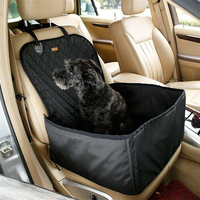 Mat Blanket Foldable Pet Dog Car Carrier Basket. Safety Single Seat Bag - linilee