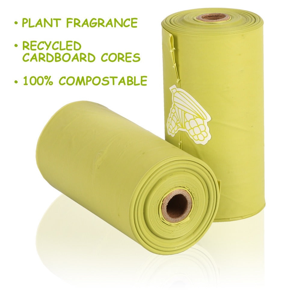 Corn starch based biodegradable pet garbage bags - linilee