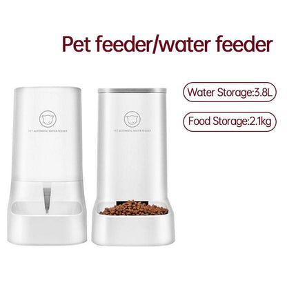 Automatic Refilling Large-Capacity Water Feeder. Pet Automatic Feeding - linilee