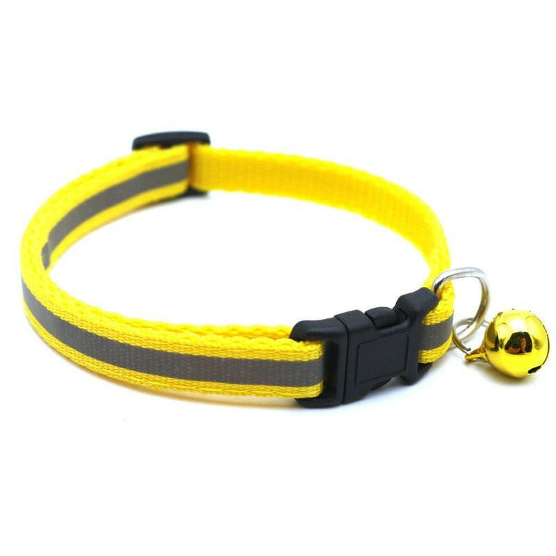 reflective patch collar reflective Cat Collar - linilee