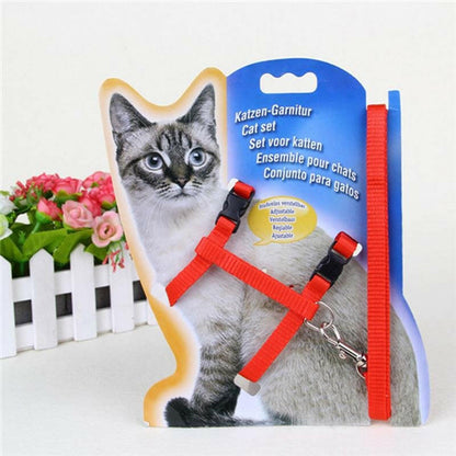 Cat Lead Leash Harness. - linilee