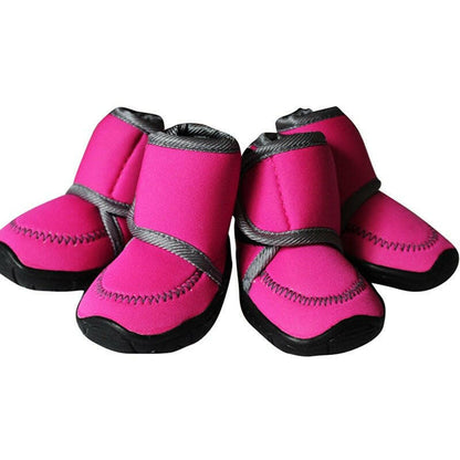 Set Waterproof Winter Pet Dog Shoes. - linilee