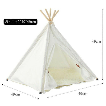 Removable and Washable Pet Tent, - linilee