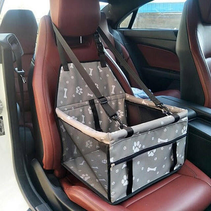 Pet Dog Carrier Car Seat Pad Safe Carry. - linilee