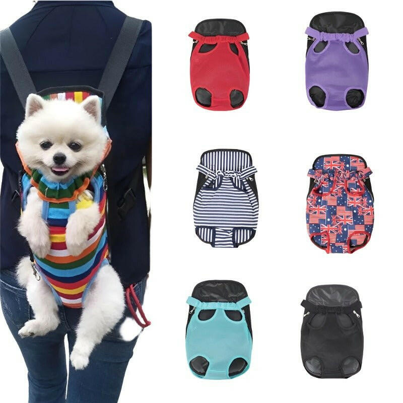 Portable Pet Bag Dog Comfortable Shoulder. Chest Bag Pet Backpack - linilee