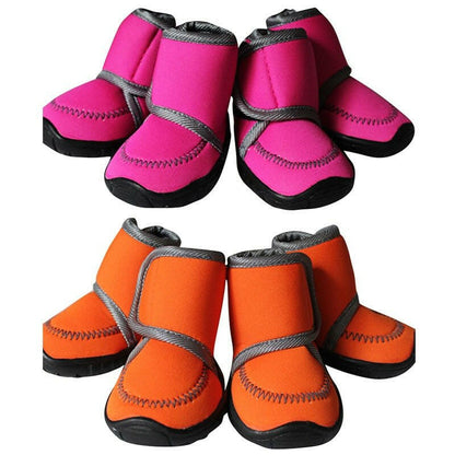 Set Waterproof Winter Pet Dog Shoes. - linilee