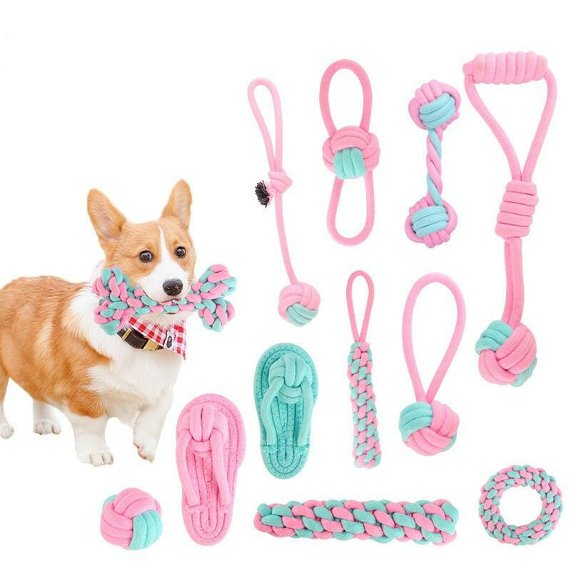 Pet Cotton Knot Toys. - linilee