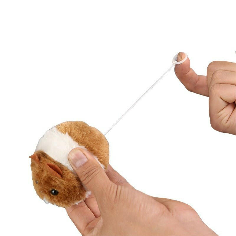 Cat Toys Plush Fur Toy Shake Movement Mouse. - linilee