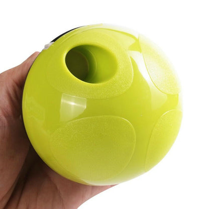 Ball Interactive Food Dispensing Dog Toy. - linilee