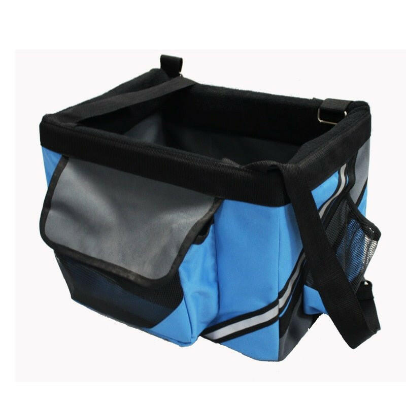 dog bicycle carrier bag basket. - linilee