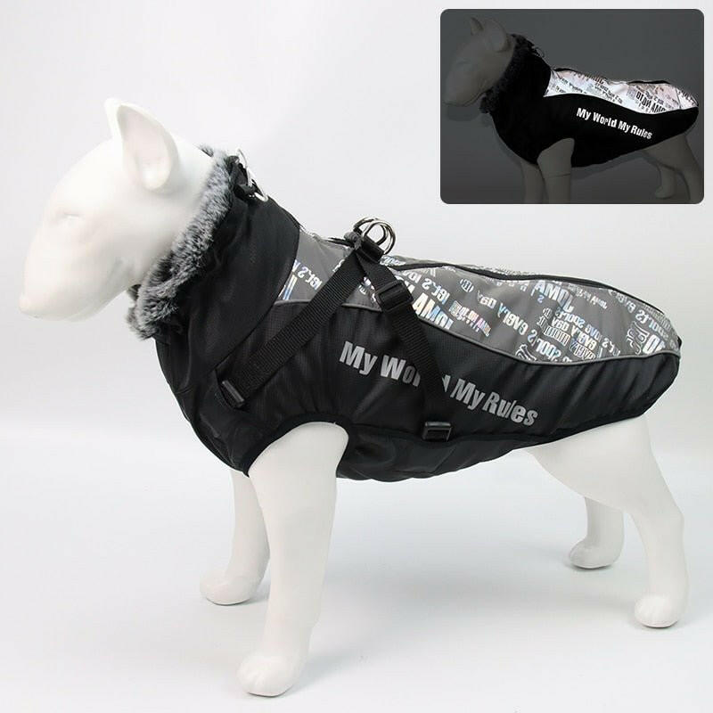 Dog Clothes Waterproof. Dogs Vest Harness - linilee