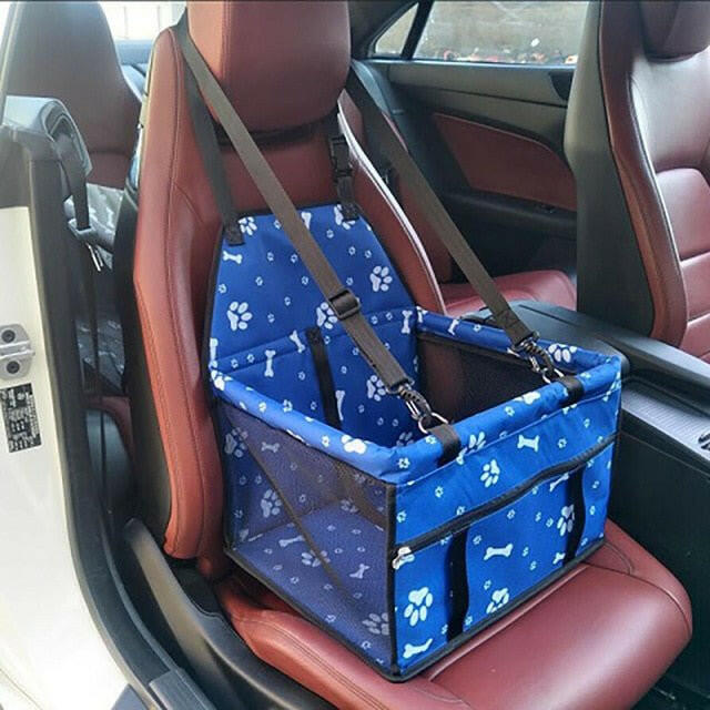 Pet Dog Carrier Car Seat Pad Safe Carry. - linilee