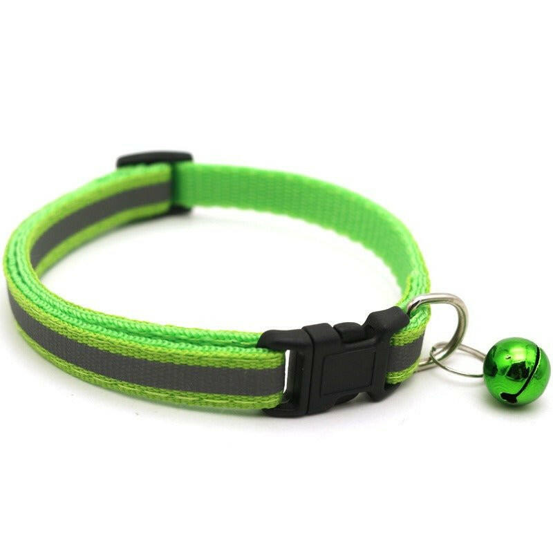 reflective patch collar reflective Cat Collar - linilee