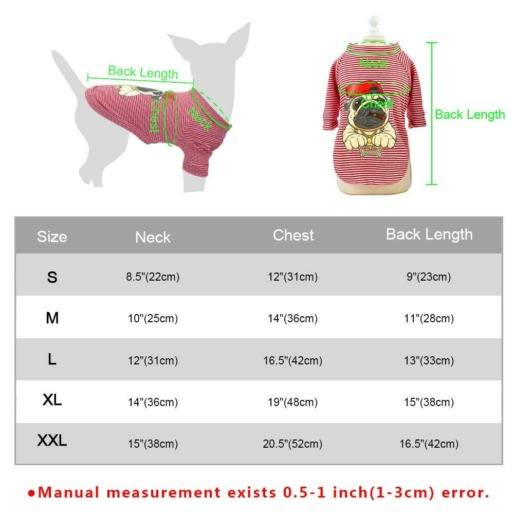 Cotton Pet Clothes Puppy Shirt Summer Dog Vest T-shirts S-2XL - linilee