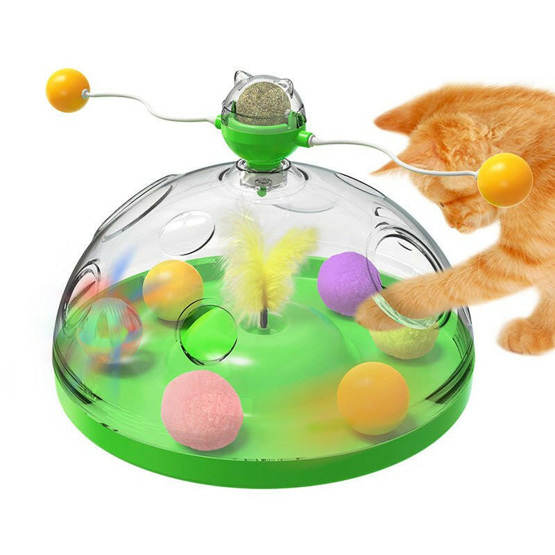 Cat Treasure Box Toy.Cat toy - linilee