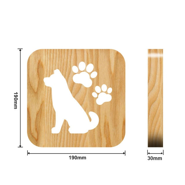 Animal Night Light - linilee