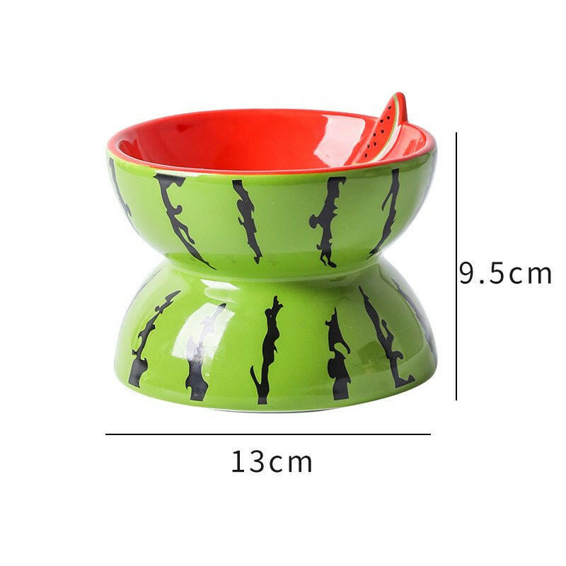 Bowl Ceramic Cat Food Bowl. - linilee