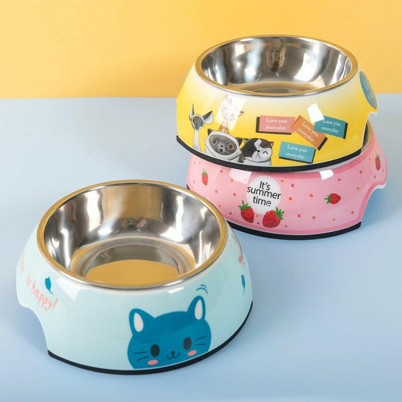 Bowl Stainless Steel Dog Bowl. - linilee