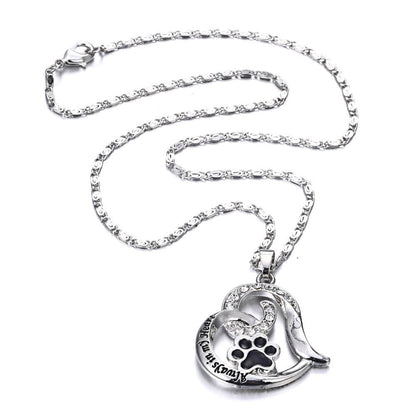 Pet Memorial Jewelry Cat Always In My Heart - linilee