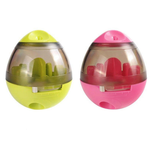 Ball Interactive Food Dispensing Dog Toy. - linilee