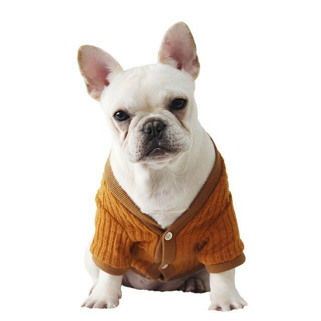 French Bulldog Sweater Summer Dog Clothes. - linilee