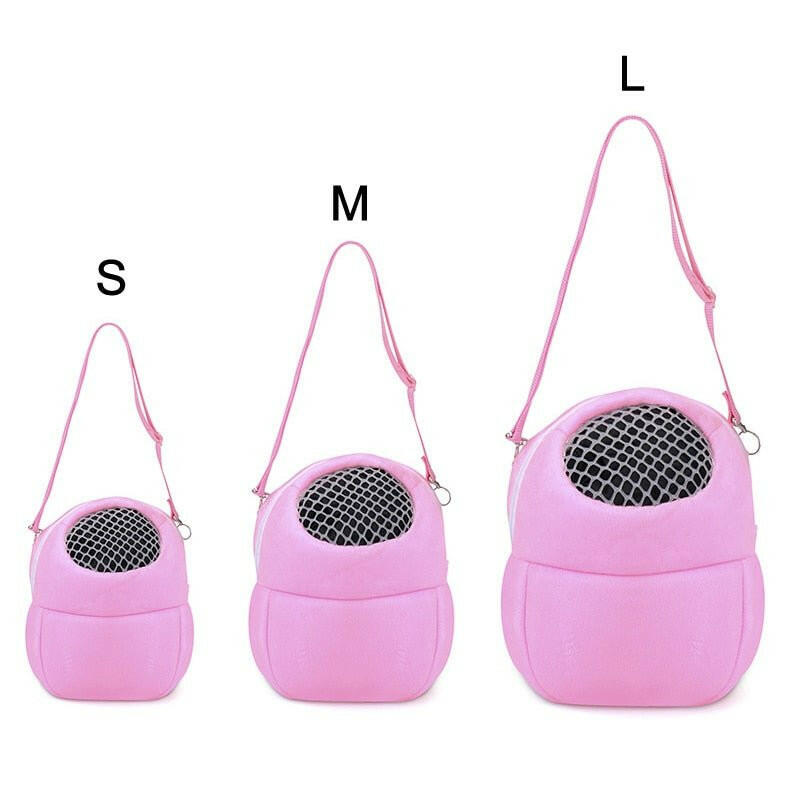 Small Animals Carrier Travel Portable Hanging. Bag for Cat - linilee