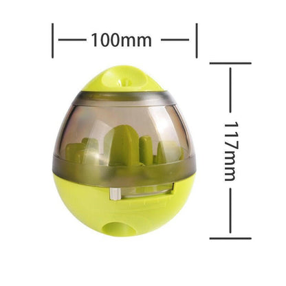 Ball Interactive Food Dispensing Dog Toy. - linilee