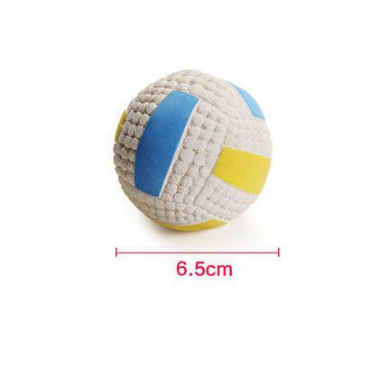 Dog Toys Latex Rugby Tennis. - linilee