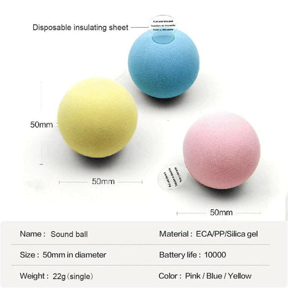 Smart Cat Toys Interactive Ball Catnip Cat Training Toy - linilee