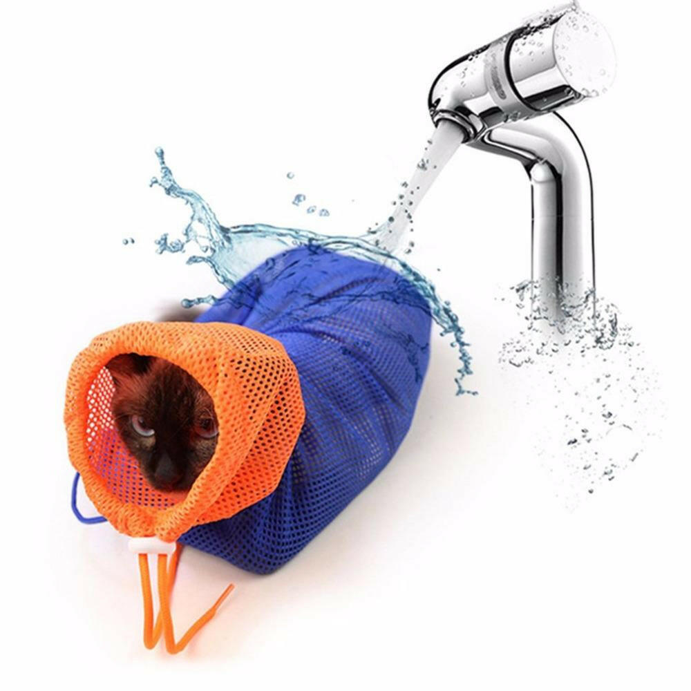 Multifunctional Cat Grooming Bag Bathing Bags. - linilee