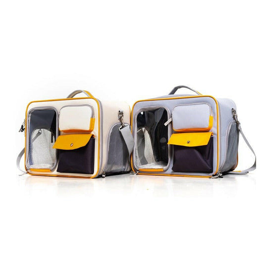 Cat Backpack Out Portable Canvas. - linilee