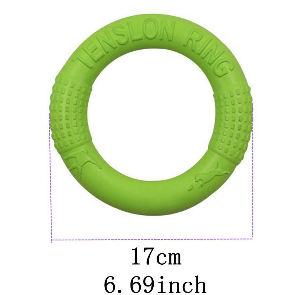 Flying Discs Pet Training Ring Interactive Training Dog. - linilee