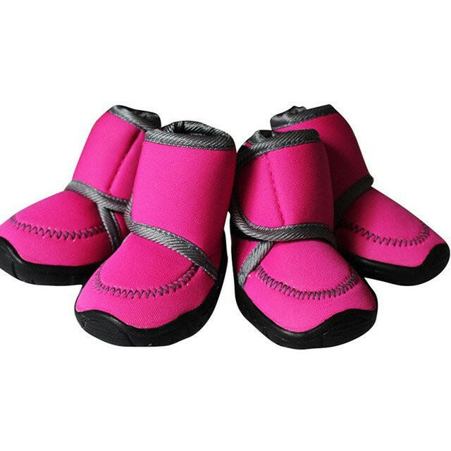 Set Waterproof Winter Pet Dog Shoes. - linilee