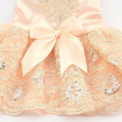 Dog Clothes Dog Dress Princess Wedding Dresses - linilee