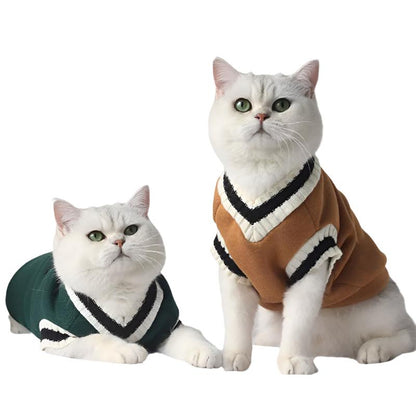 Pet Sweater Pullover for Cats and Dogs