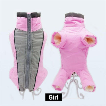 Dog Clothes Winter Overalls for Dogs - linilee