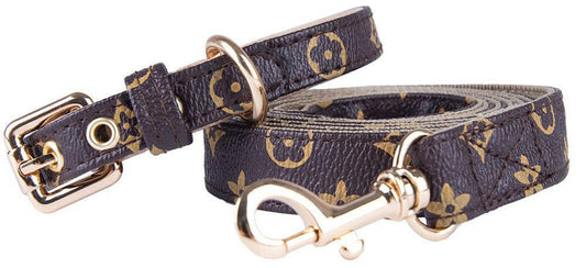 Collar PU Leather Dog Collar. - linilee