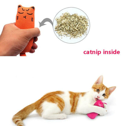 Cat Plush Thumb Pillow Cat toy - linilee