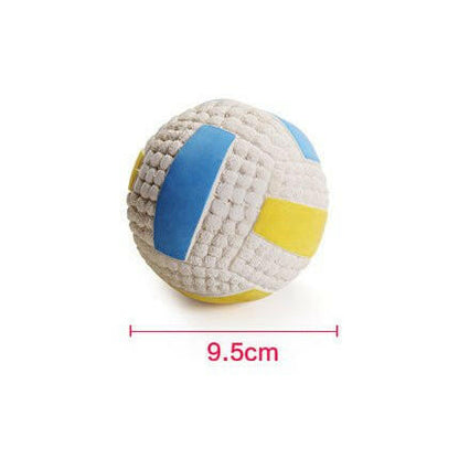 Dog Toys Latex Rugby Tennis. - linilee