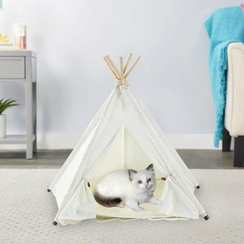 Removable and Washable Pet Tent, - linilee