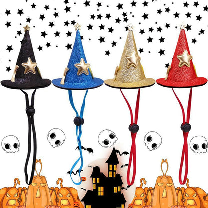 Cute Adjustable Decorations Mini Pet Dog Cat Halloween Hat - linilee