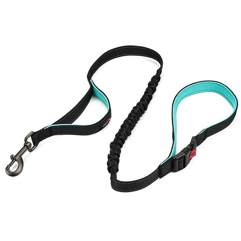 Medium And Large Dog Leash Double Handle. - linilee